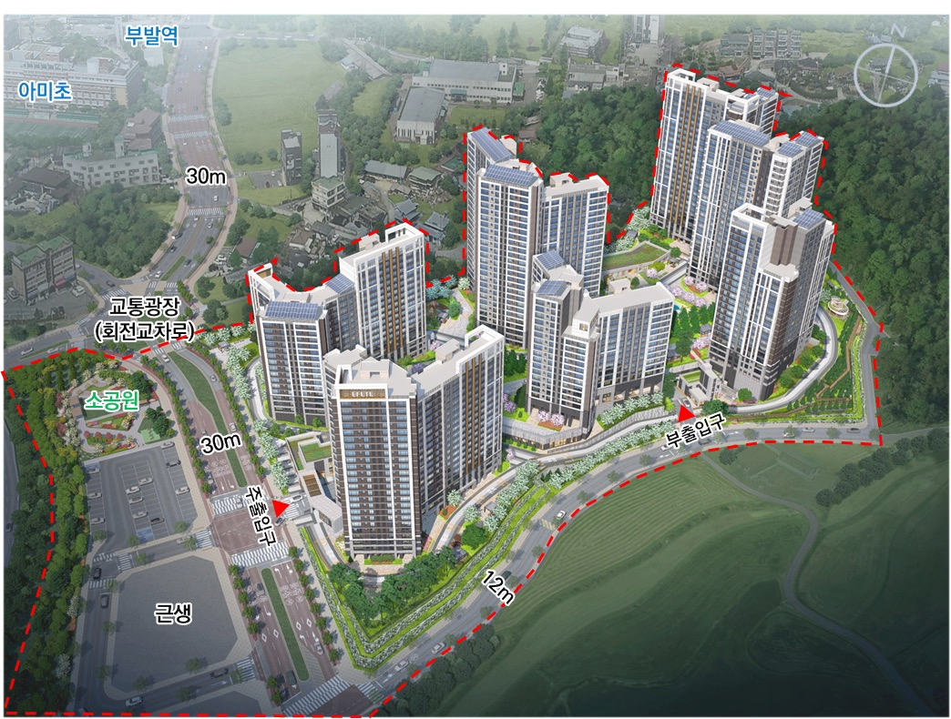 부발역 에피트 에디션 조감도